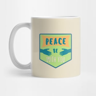 Peace Be With You Patch Mug